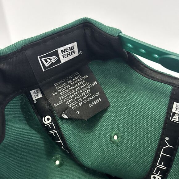 New Era New York Jets NFL 9FIFTY Adjustable SnapBack Hat Cap Green NEW - Picture 6 of 6